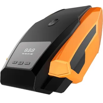 

Car air compressor double cylinder portable multi-function 12V home use tire inflator digital display pump