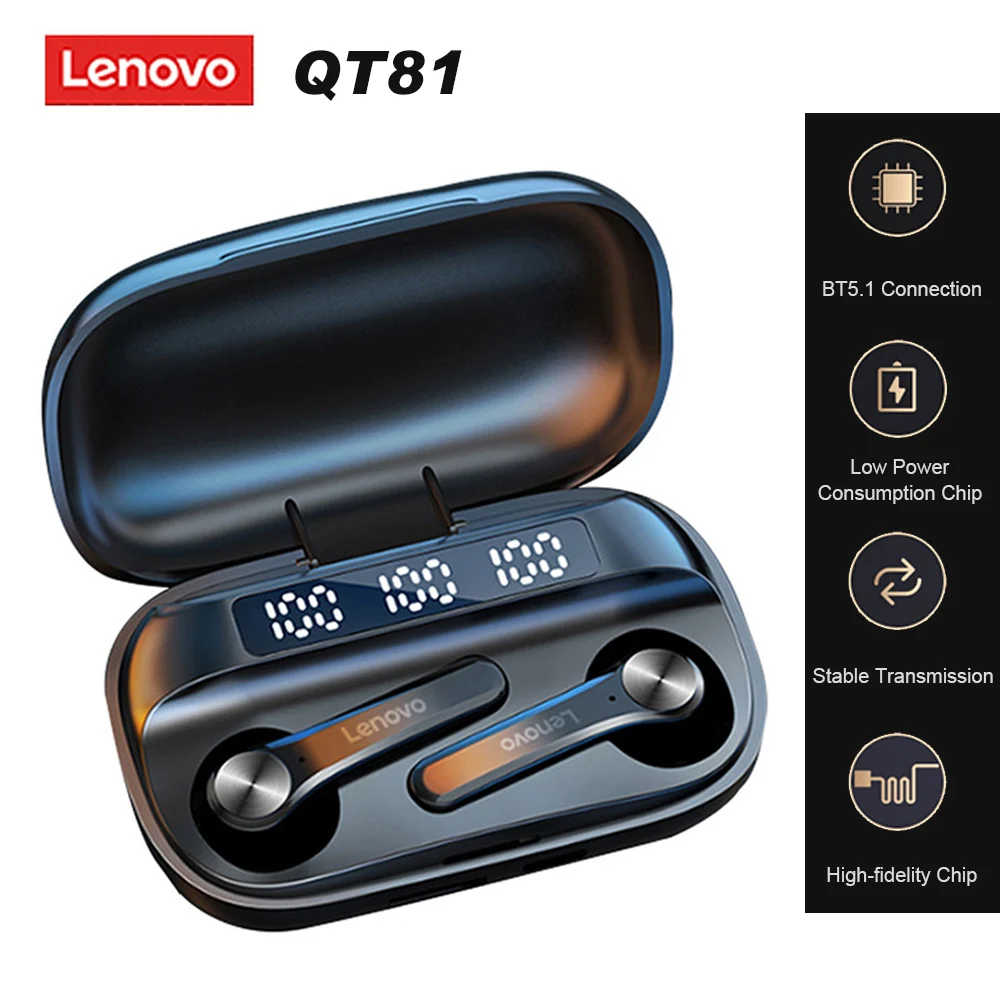 lenovo qt81 bluetooth 5.1 tws