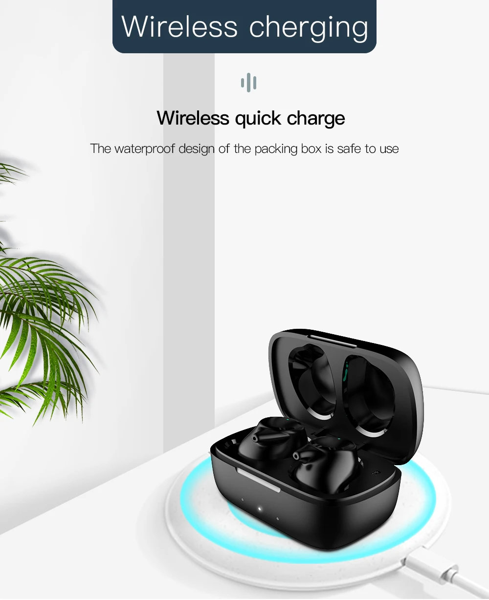 Chuangyue CS20 mini TWS настоящая Беспроводная bluetooth-гарнитура водонепроницаемая Спортивная комфортная