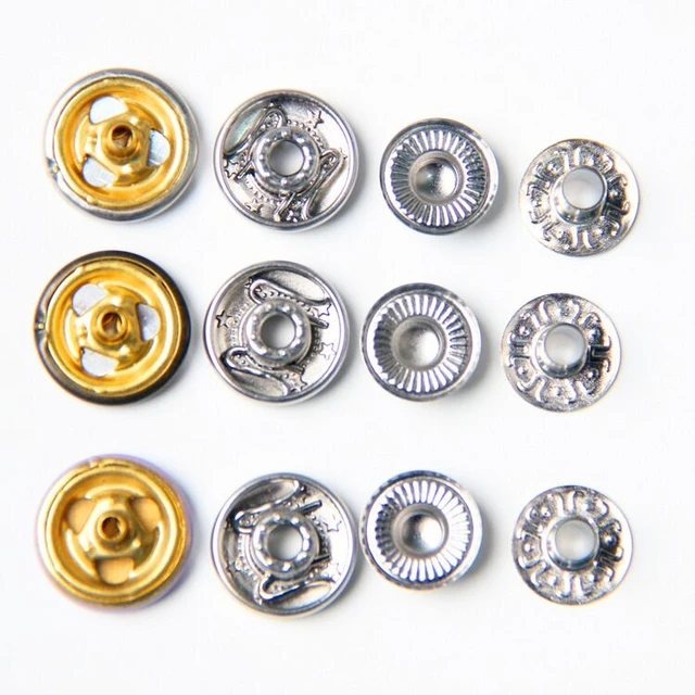 Botones ajustables desmontables para pantalones vaqueros, hebillas de Metal  Retro sin clavos, accesorios de botón de ropa DIY, 4/8 Uds.