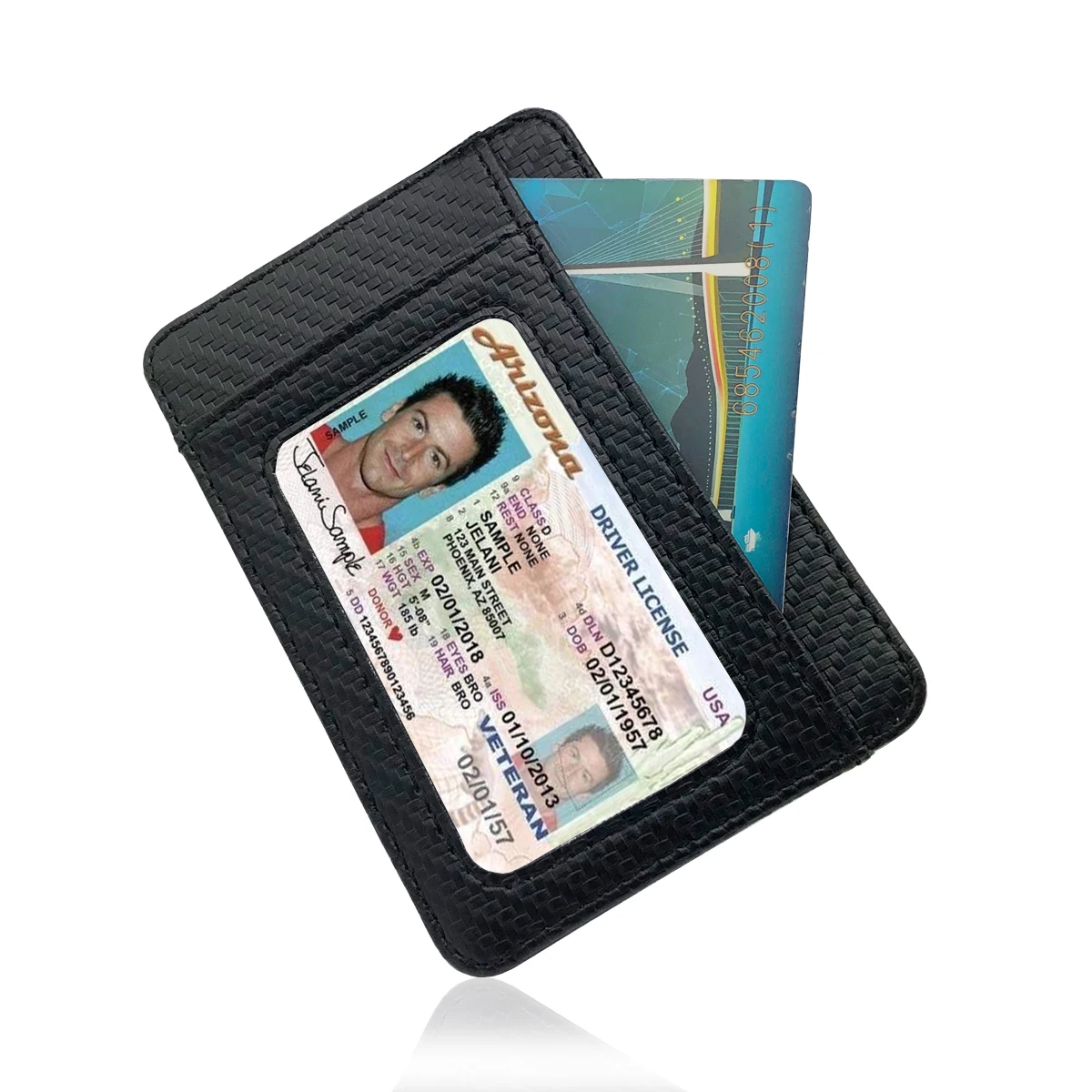 

1pcs M logo Credit Card & ID Holders Man Business Card Holder Wallet for BMW E60 E63 E90 E92 E93 X1 X3 X5 X6 M3 M5 M6 F30