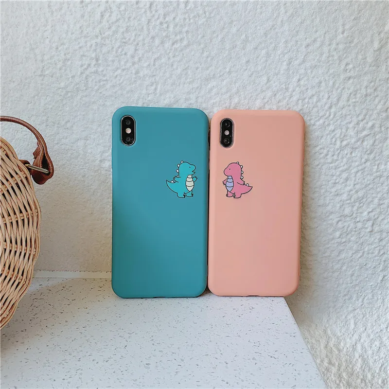 

Couples Phone Cases for Iphone 7Plus X Xr Xs Max Back Cover Matte Soft TPU Silicon Cases for Iphoen 8Plus 6 6S Plus Case