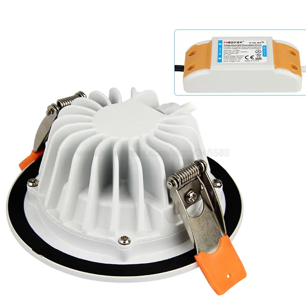 MiBoxer FUT063 6 Вт RGB + CCT светодиодный светильник AC110V 220V IP54 Водонепроницаемый