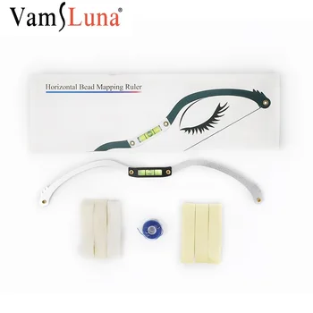 

Horizontal Bead Mapping Ruler Microblading Calibration Device For Eyebrow Eyeline MTS Tattoo Permanent Makeup Tattoo Art