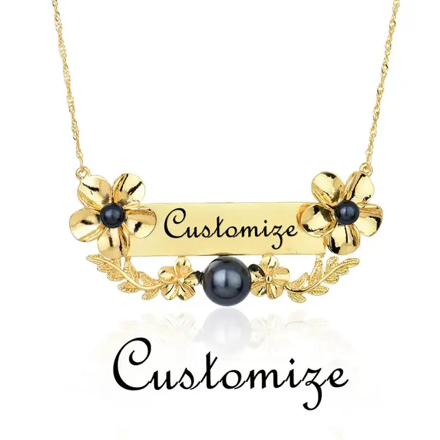 Cring Coco Custom Frangipani Necklace 