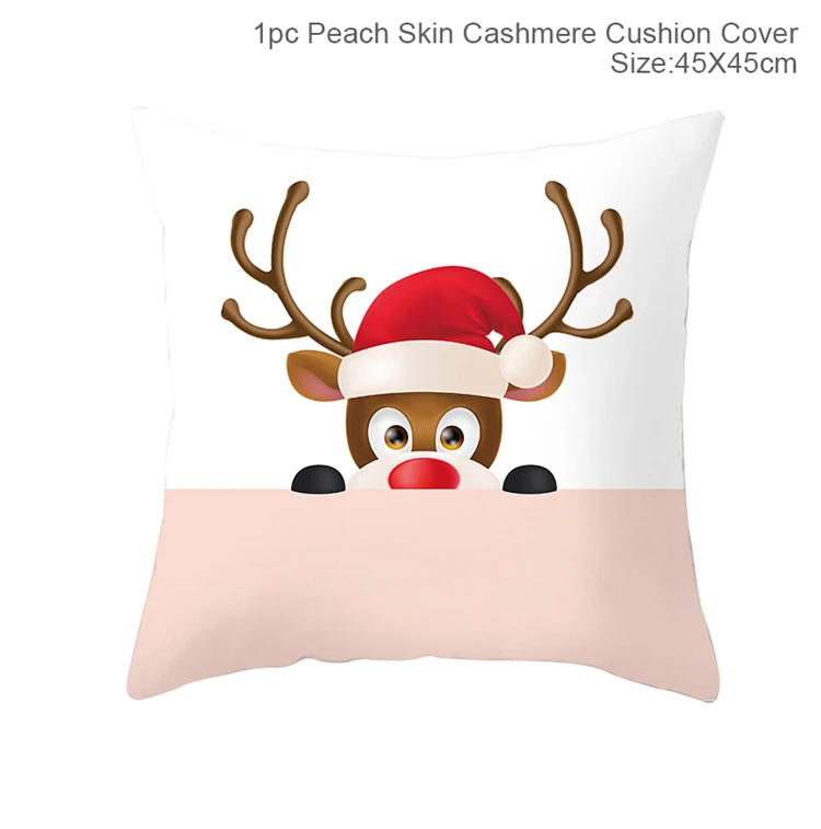 FRIGG Christmas Cushion Covers Christmas Pillowcase Merry Christmas Decor for Home Navidad Noel Happy New Year - Цвет: Pillowcase 60