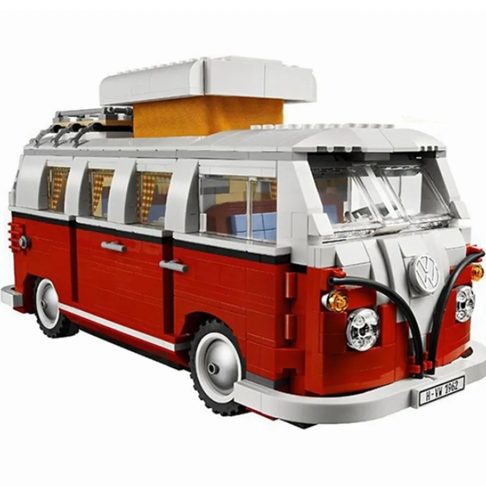 1354 шт. Совместимость 10220 техника серии VW T1 туристического автофургона
