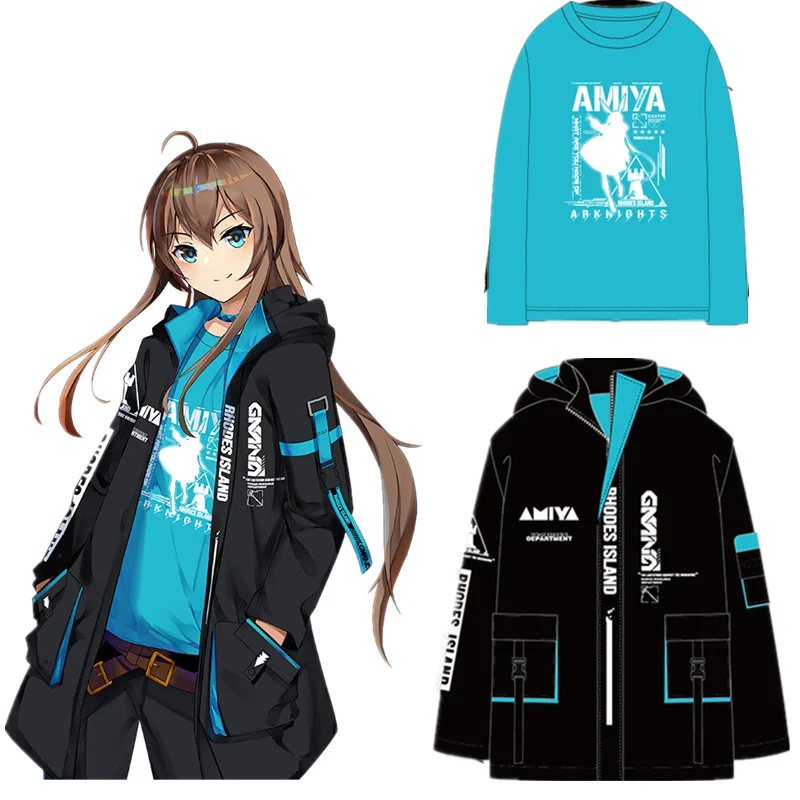 Details about   Anime Arknights AMIYA Cosplay Hooded Cloak Comfortable Breathable Blanket Shawl 