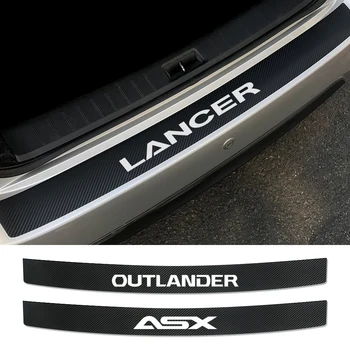 

Auto Rear Bumper Protective Stickers For Mitsubishi Lancer 10 3 9 EX Outlander 3 ASX L200 Ralliart Competition Car Accessories