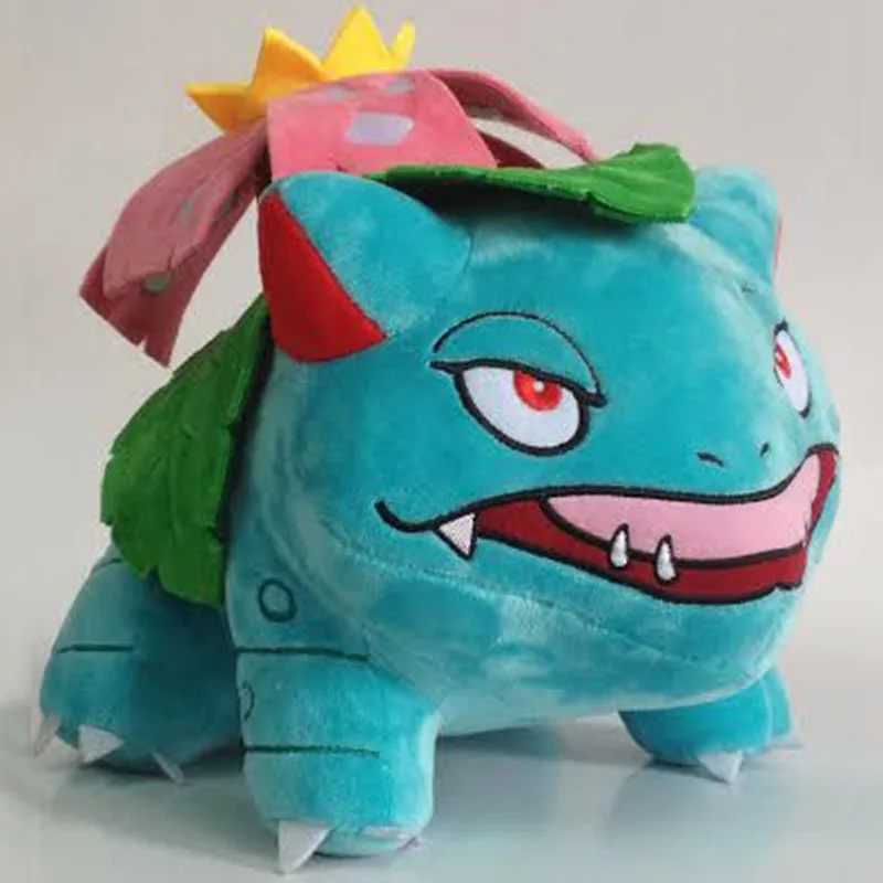 1" Мультфильм Bulbasaur Ivysaur Venusaur Мягкие плюшевые игрушки Аниме pokemones Peluche куклы игрушки подарки на день рождения для детей