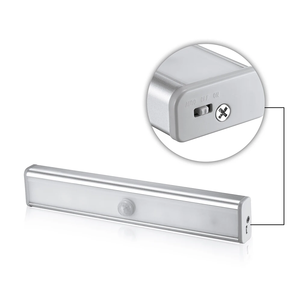 Светодиодный светильник с usb-питанием для шкафа, ИК-инфракрасный датчик движения, перезаряжаемый ночник с выдвижным ящиком, товары для дома, освещение для спальни