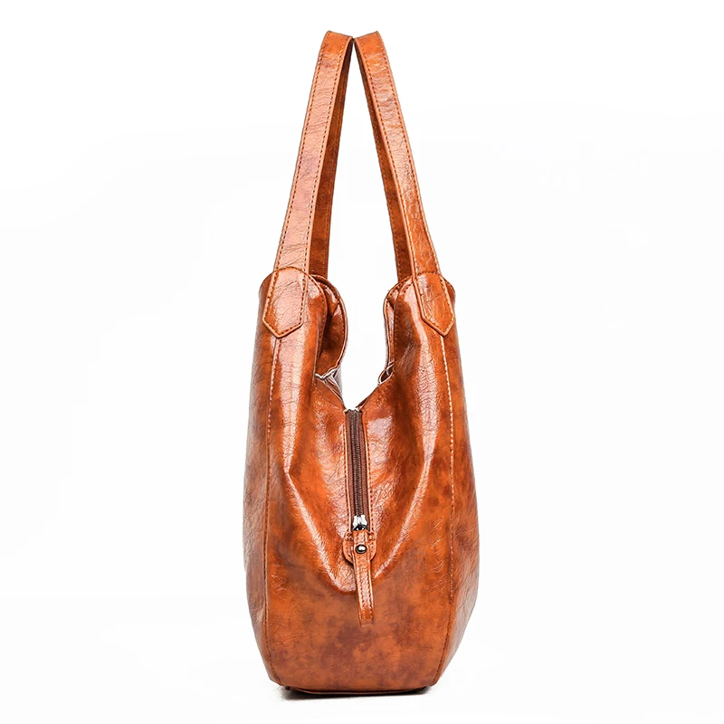 Высококачественная повседневная женская сумка кошелек вместительная тоут