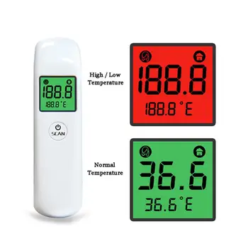 

Non-contact Infrared Forehead Thermometer for Adults and Children with Lcd Display Digital Laser Temperature Tool