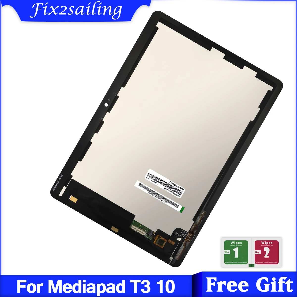 ЖК-дисплей для Huawei MediaPad T3 10 AGS-L03 AGS-L09 сенсорный экран дигитайзер стекло в сборе