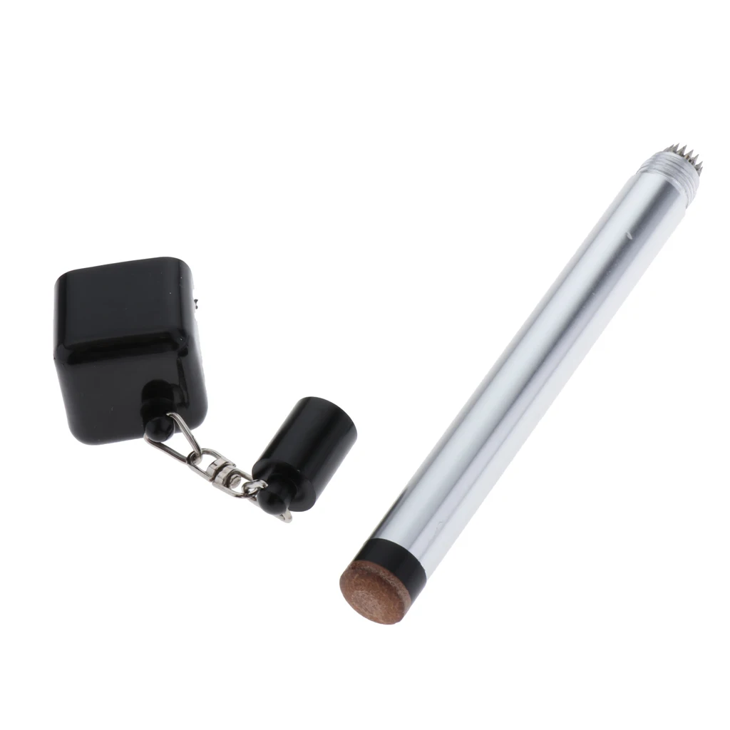 2 in 1 Chalk Holder Billiard Snooker Stick Cue Tip Pricker Aerator Pokes High Quality Snooker & Billiard Accessories