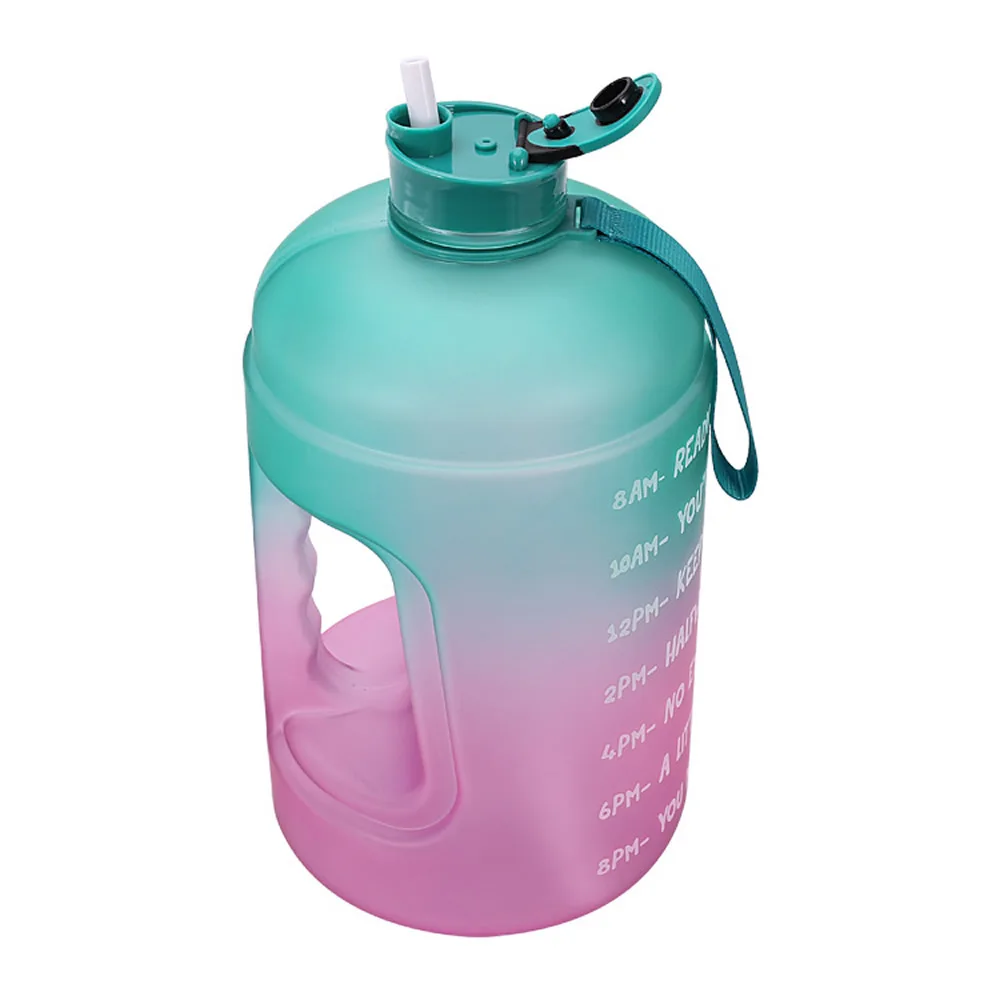 3.78L большая бутылка для воды Capcity ПЭТ пластиковые спортивные бутылки рукоятка