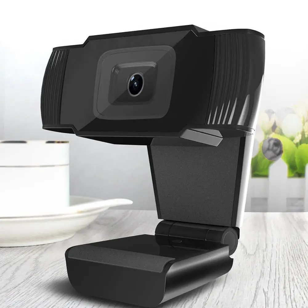 

30 Degrees Rotatable 2.0 HD Webcam 1080p USB Camera Video Recording Web Camera with Built-in Microphone for PC Computer