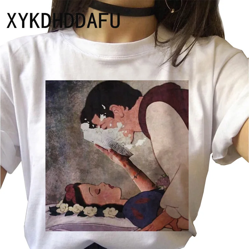 Vogue Princess T Shirt Women 90s Harajuku Funny Cute Tshirt Cartonn Ulzzang Vintage T-shirt Female Fashion Top Tees Clothes
