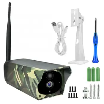 

1080P HD Solar Wifi Camera Outdoor Wireless Security Camera Camouflage Hot