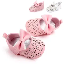 Сезон весна-осень; с вырезами; маленькое платье с цветочным узором детская обувь для принцесс, для детей 0-1-летнему обувь мягкая подошва детской обуви 2126