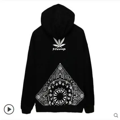 S-XXL! Модная одежда для пар, новая осенняя одежда из конопли, кешью, с цветами, свободные, в стиле хип-хоп, для мужчин и женщин, большие размеры