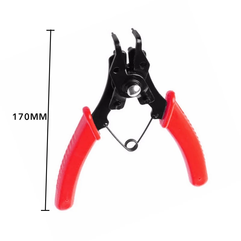 4 in 1 Set Multi  Snap Ring Pliers Multifunction Pliers Tools Internal External Ring Remover Retaining Circlip Pliers
