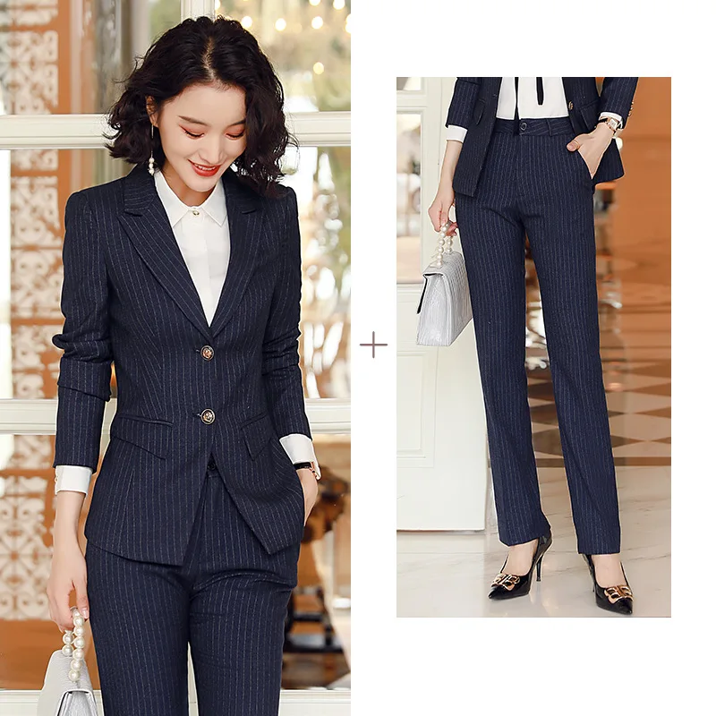 Business Women's Formal Wear High Quality Female Suit Skirt Two