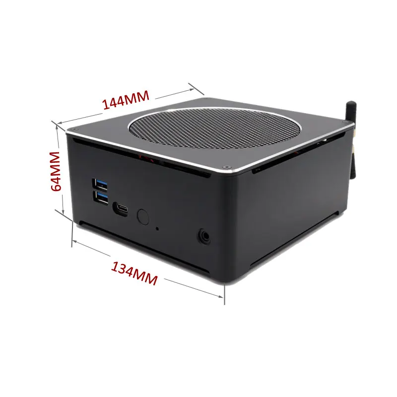 Topton мини компьютер Intel i9 i7 8850H 8750H 6 Core 12 нитей 9M Кэш Nvme M.2 Nuc игровой Настольный ПК Win10