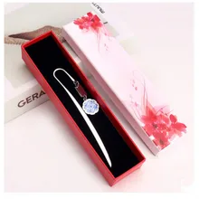 1 шт. Золотой лучший подарок для чтения закладки очаровательные закладки синий и белый фарфоровая Закладка Подарок