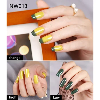 

New 1 Pcs Thermal Changing Color Nail Gel Polish Nail Gel Varnish Lacquer SCI88