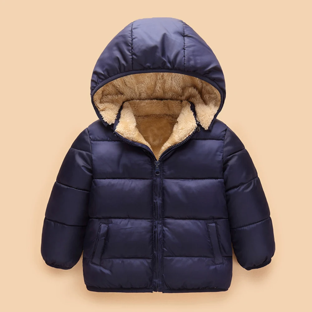 Chaqueta de algodón con capucha para niños, abrigo de flores для детей, ropa де abrigo para niños, abrigo de invierno de tercio