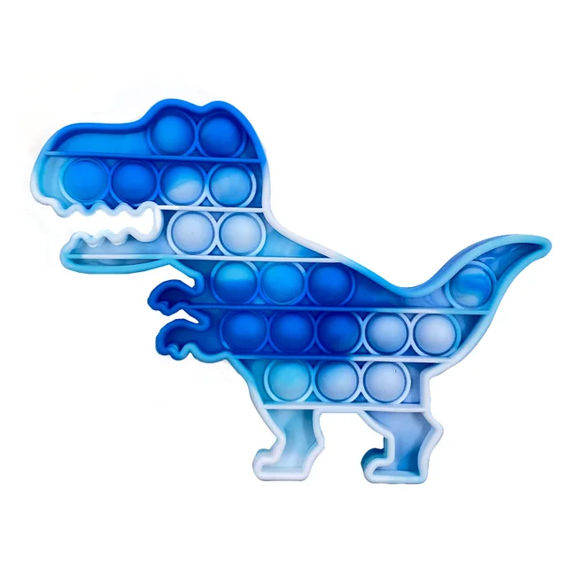 Fidget Reliver Stress Toys Rainbow Push Bubble Antistress Toys Sensory Toy To Relieve Autism Free Shipping PL-322