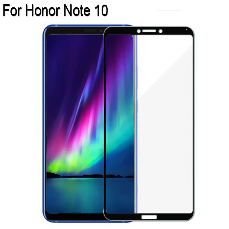 2 шт. полная изогнутая Защитная пленка для экрана huawei Honor Note 10 полное покрытие из