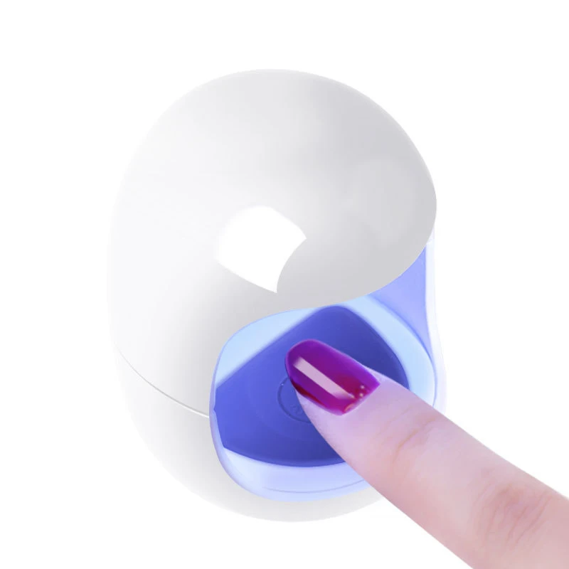 

Mini Single Finger Nail Lamp for Manicure Machine USB UV LED Lamp for Drying Nails Polish Gel Dryer Manicure Tools Portable
