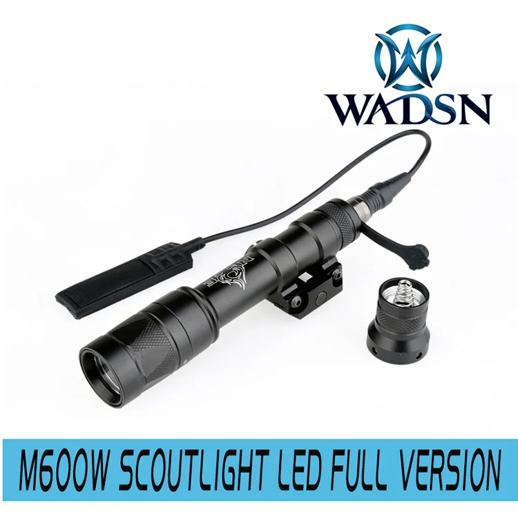 WADSN страйкбол M600W Тактический оружейный пистолет Scoutlight светодиодный полная версия Softair стробоскоп WNE04045