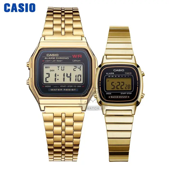 casio wr gold
