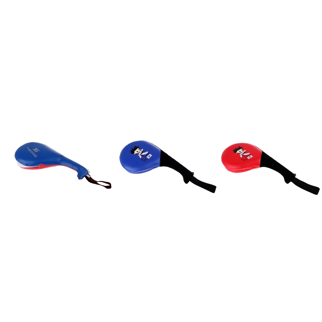 Тхэквондо Kick Pad ударная цель, прочный TKD ударные цели обучение Kick Strike Paddle Double Face Tae Kwon колодки
