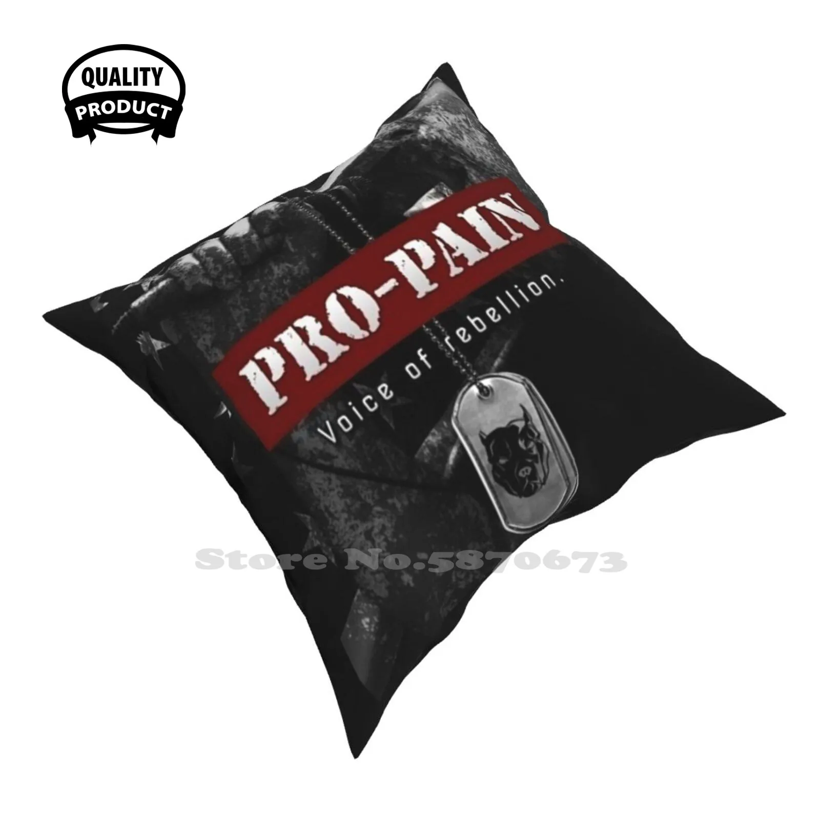 Pro - Pain 2 Fodera Per Cuscino Hug Federa Pro Pain Music