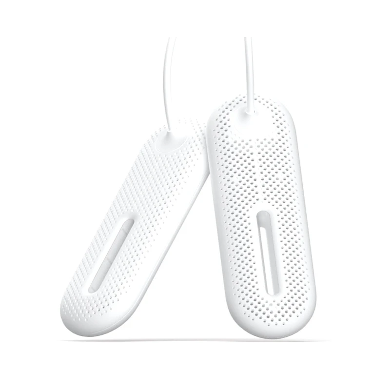 

Portable Electric Shoe Dryer 220V Deodorize Dehumidification Shoes Baked Dryer for Footwear 12W US Plug White