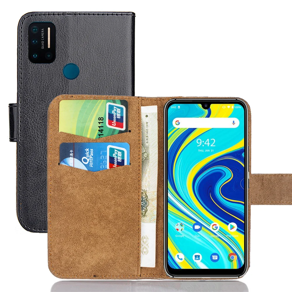 6 Colors UMIDIGI A7 Pro Case Flip Customize Ultra-thin Leather Fashion Vintage Luxury Protective Phone Cover | Мобильные телефоны и
