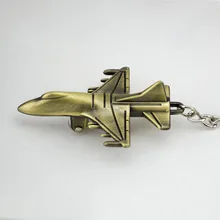 Напрямую от производителя творческая модель Civil авиация небольшой брелок с самолетом авиационные металлические брелки подарок