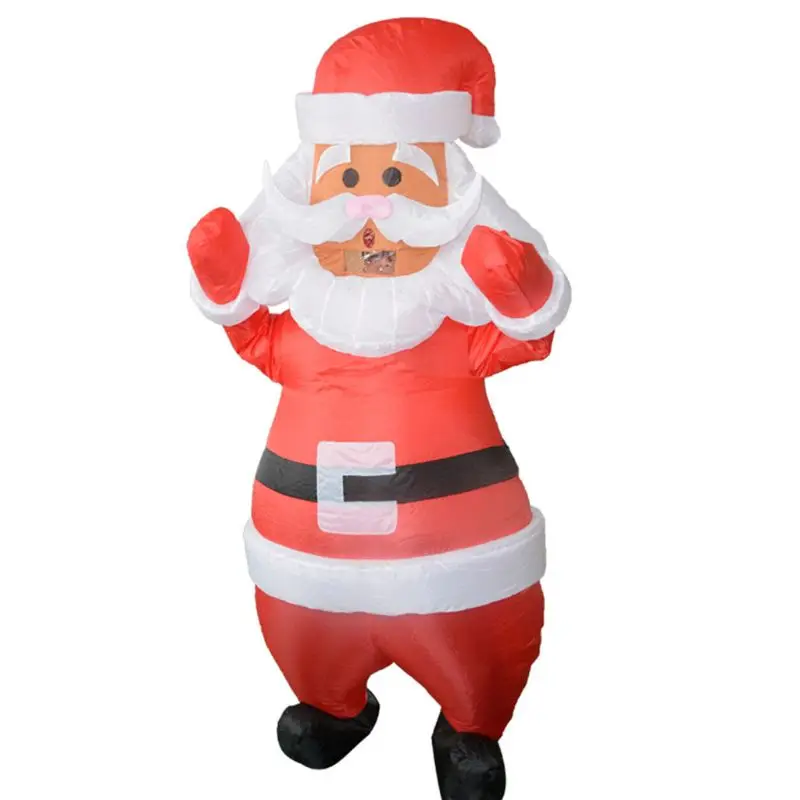 Inflatable Santa Snowman Costume Parenting Activity Annual Meeting Performance