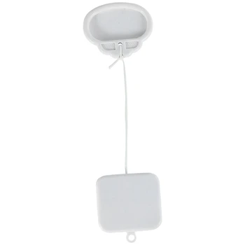 

2 Pcs DIY Pull String Clockwork Cord Music Box Baby Infant Pull Ring Music Box Kids Bed Bell Rattle Toy Birthday Gift