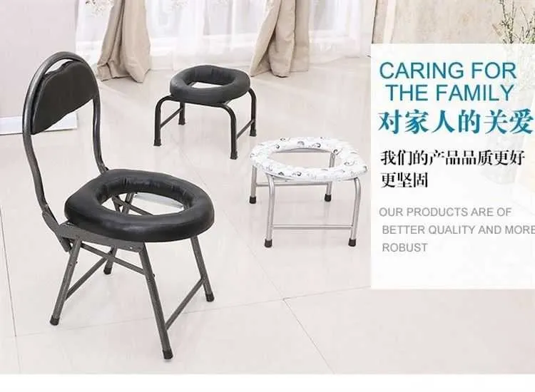 Стул для унитаза для пожилых женщин, складной, для беременных женщин, zuo bian deng, удобный, бытовой, для взрослых