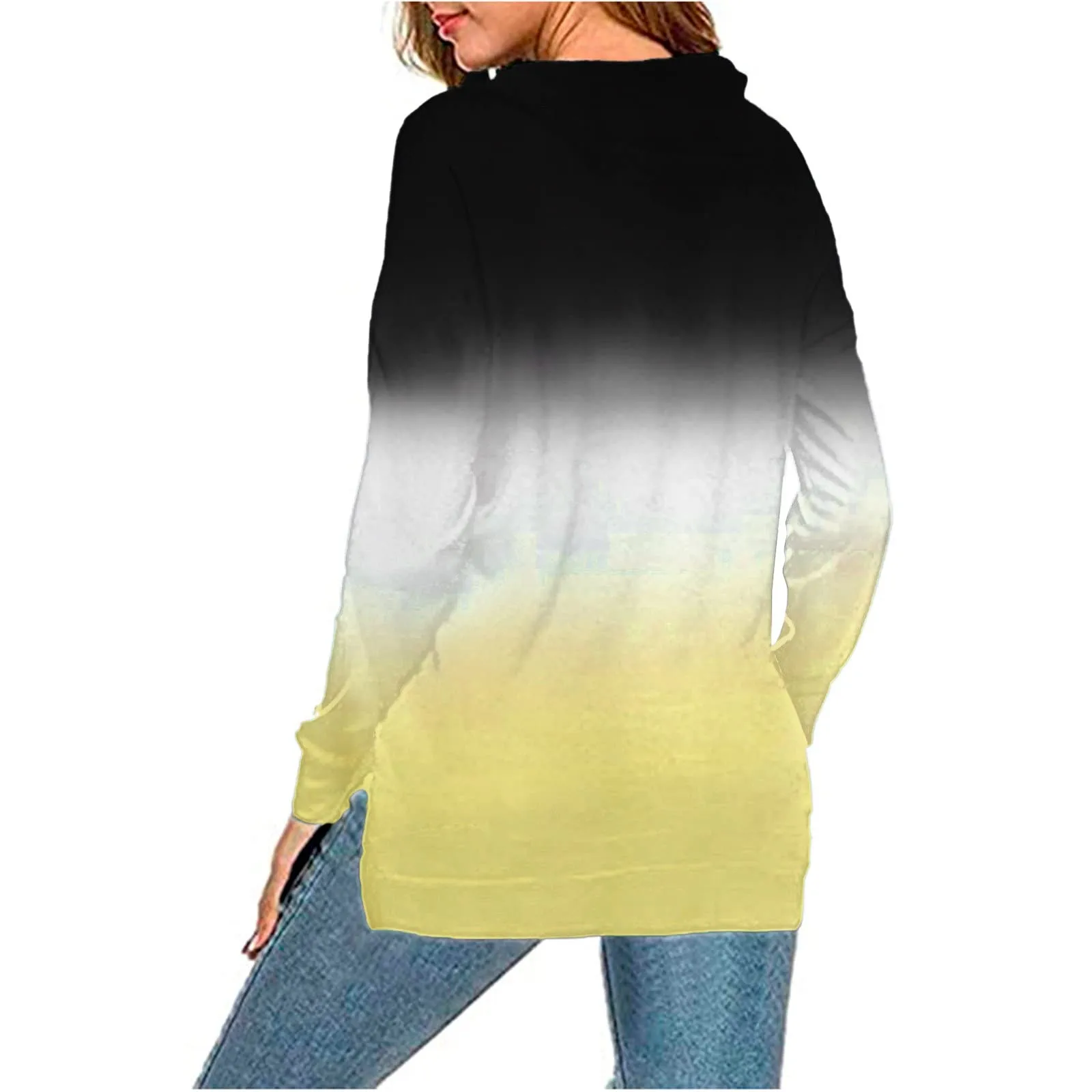Women's Coat Casual Women Blouse Tops Fashion Zipper V Neck Long Sleeve Loose Trench Soft Tops Tunic Blouse Coat Fashion 2021 2