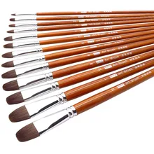 13cs ласка для волос художественная кисть для рисования масляная Акварельная гуашь кисть для рисования кисти для рисования художественная поставка Pinceles Para Acrilico Y Oleo