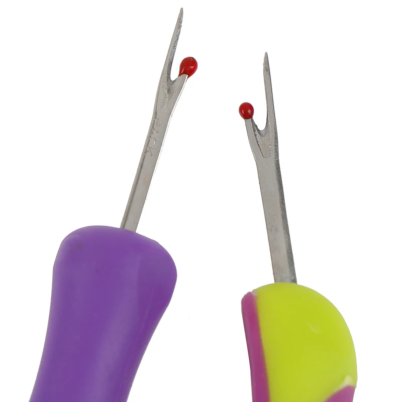 Creatieve Steken Verwijderd Tool Draad Picker Praktische Diy Handcraft Naaigaren Cutter Tornmesje Met Rubberen Handvat