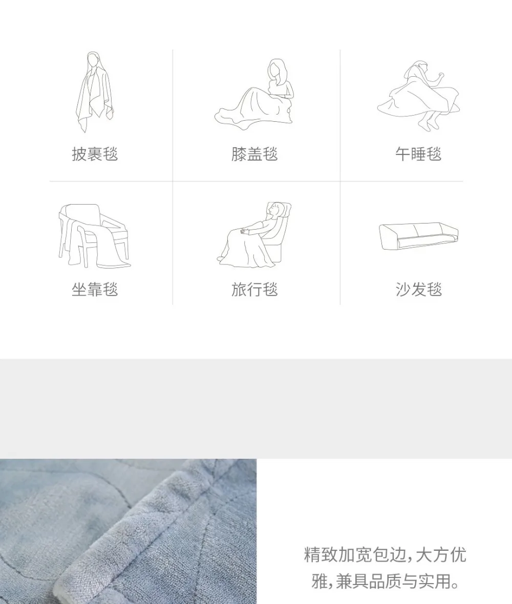 Xiaomi НОВОЕ ЭЛЕКТРИЧЕСКОЕ многофункциональное одеяло безопасное время интеллектуальное управление температурой моющееся удобное электрическое одеяло