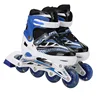 Kids Adjustable Inline Skate Shoes Beginner Wheels Figure Skate Inline Skate Shoes Quad Skates Skeelers Sports Equipment BI50SS