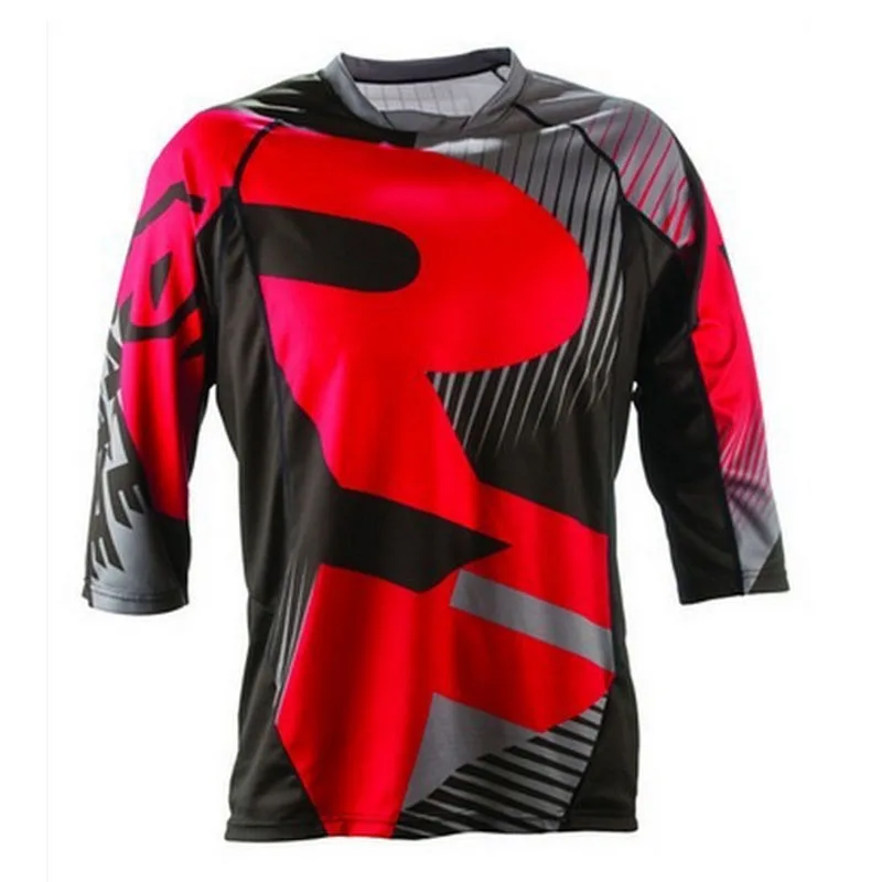 

Cycling Jerseys Motocross 3/4 Sleeve Shirt Ciclismo Clothing Downhill Jerseys Mountain Bike MTB DH Motorcycle Cycling